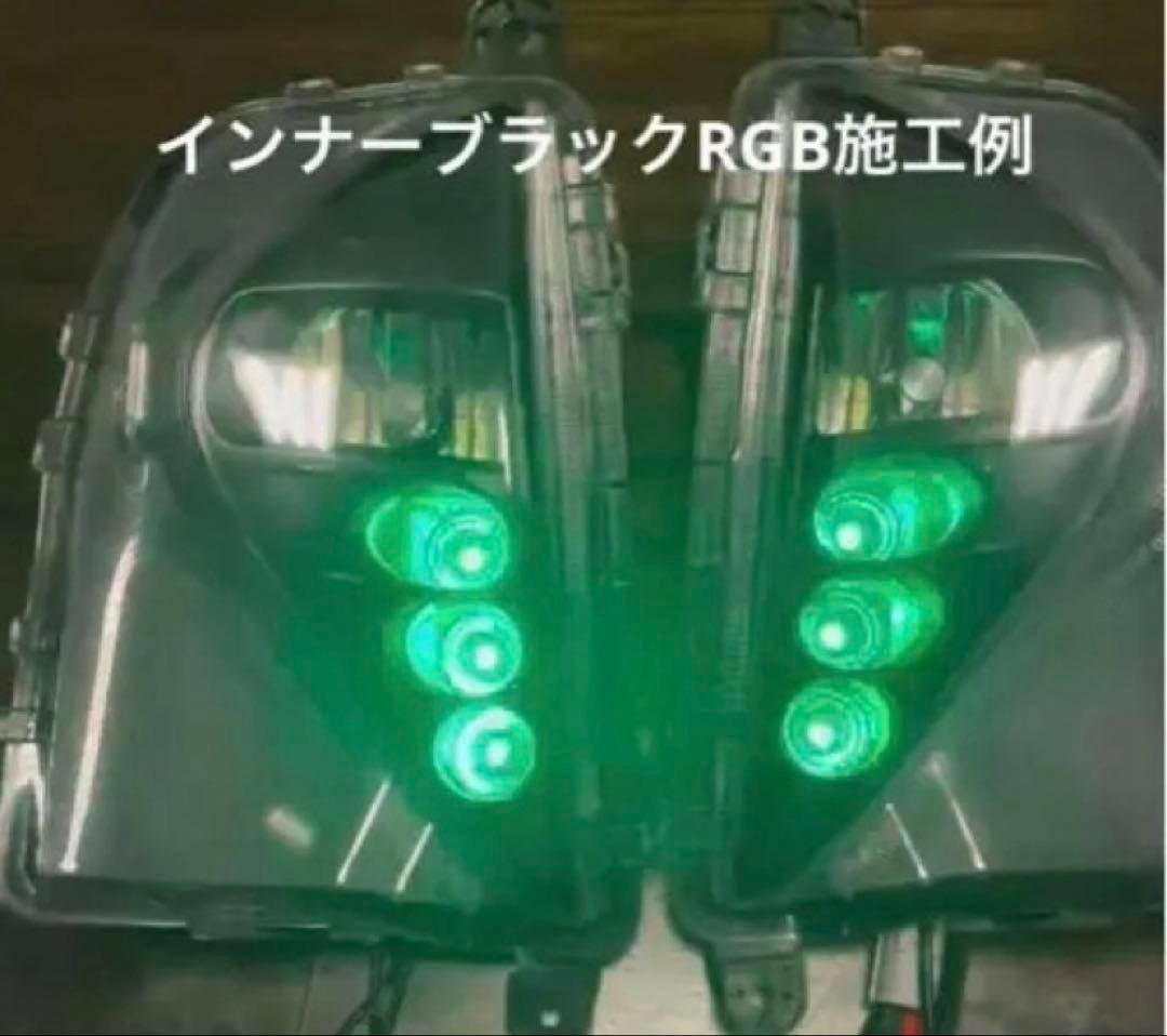 業界最安値！50プリウス　フォグ加工　バルブ交換式　H8H11H16