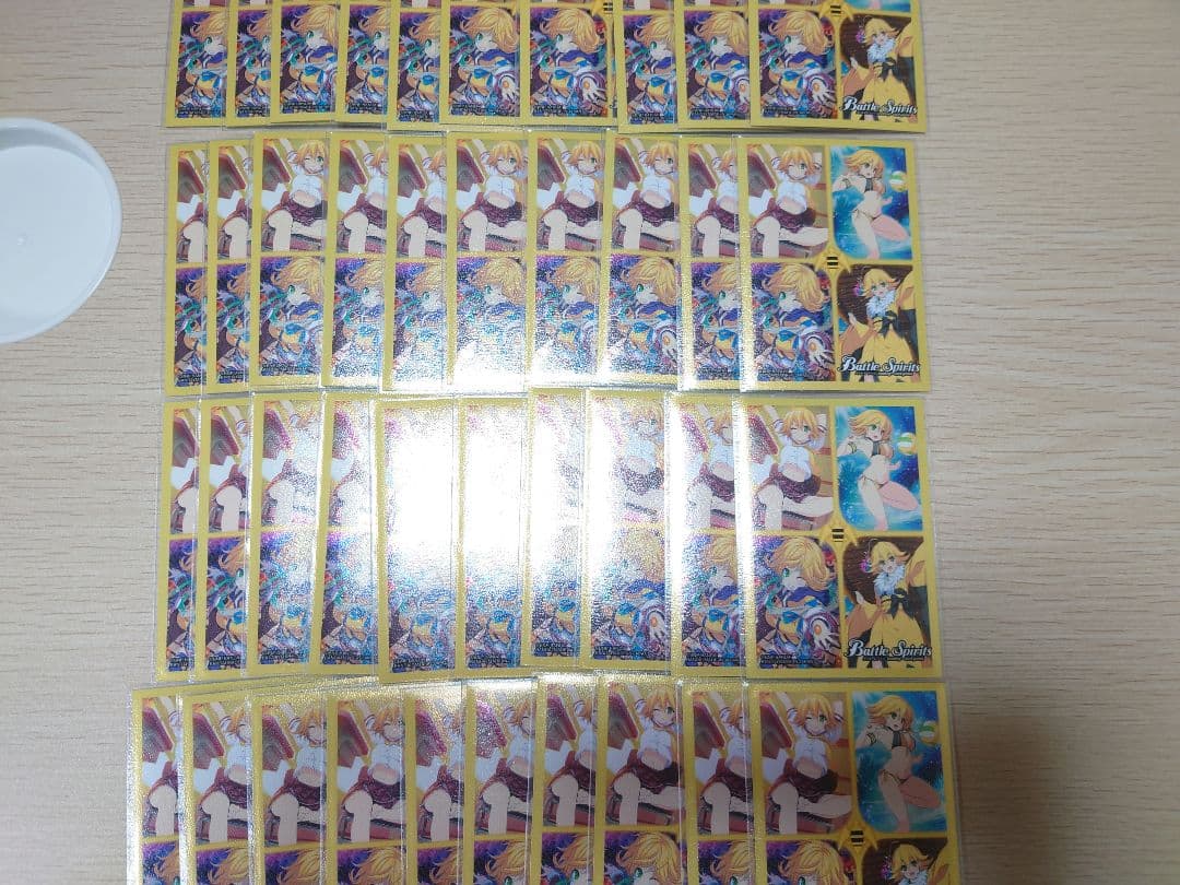 バトルスピリッツ　フォンニーナ　デッキ　スリーブ付き