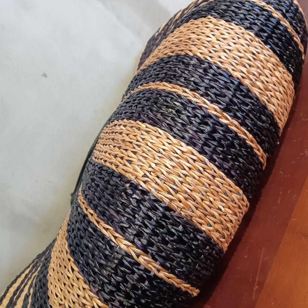 トリーバーチ Tory Burch ストロー ラージトート カゴ バッグ