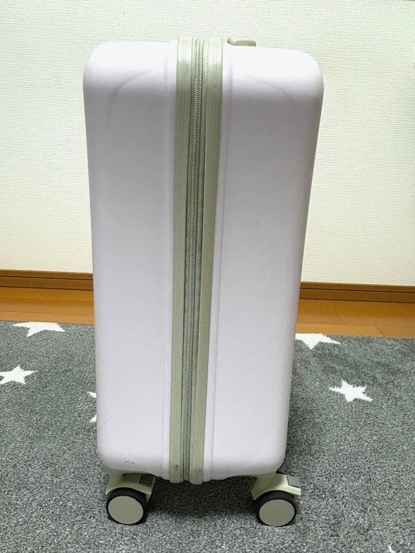 【ノリッコ】プレミアムシートタイプ　キャリーケース　パステルピンク　M