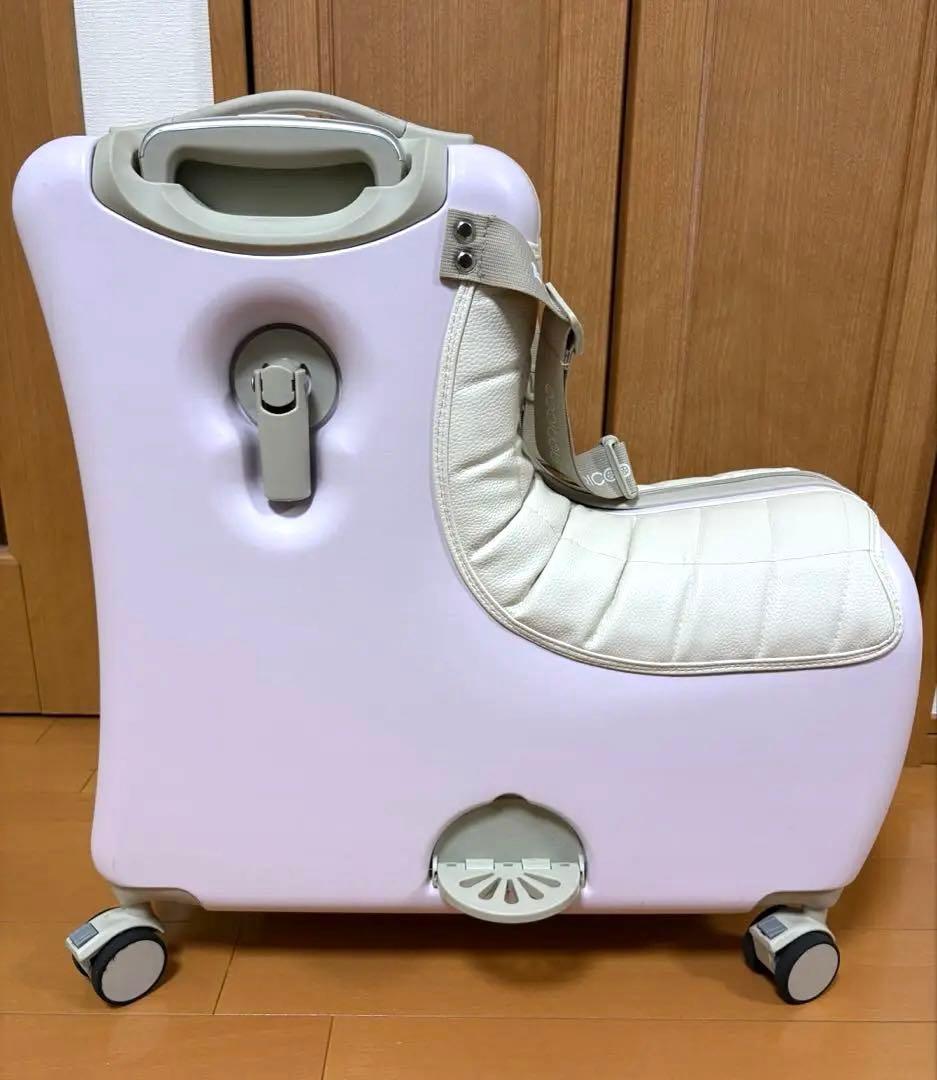 【ノリッコ】プレミアムシートタイプ　キャリーケース　パステルピンク　M