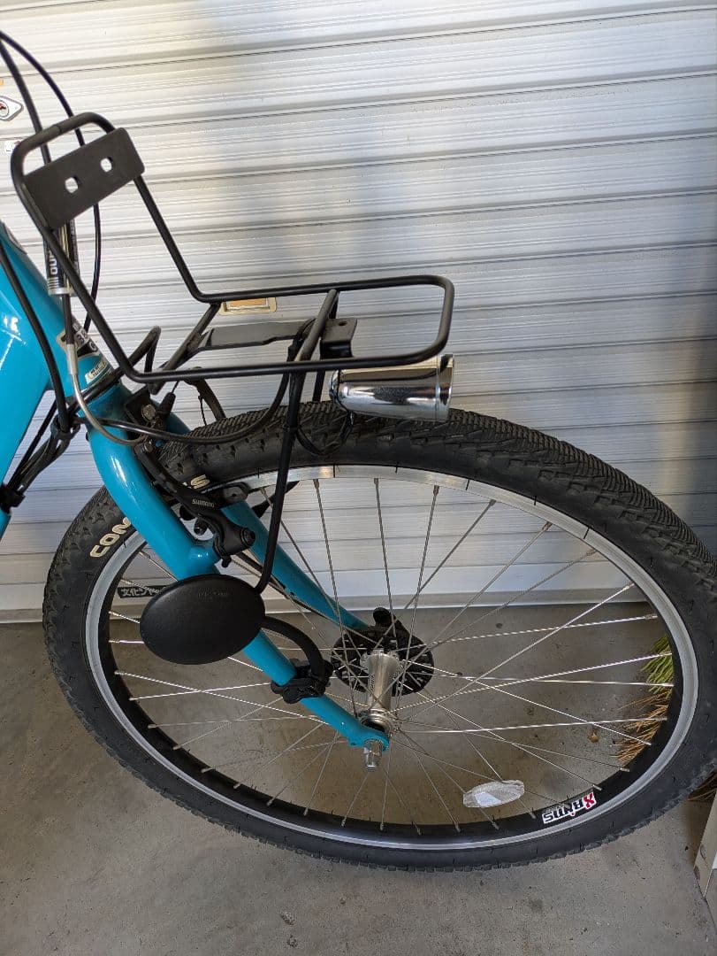 ヤマハ 電動アシスト自転車 青 26インチ