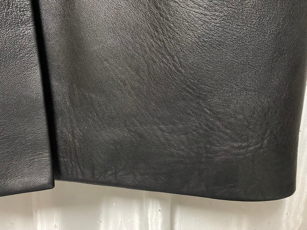 Maison Margiela 17aw レザーノーカラージャケット