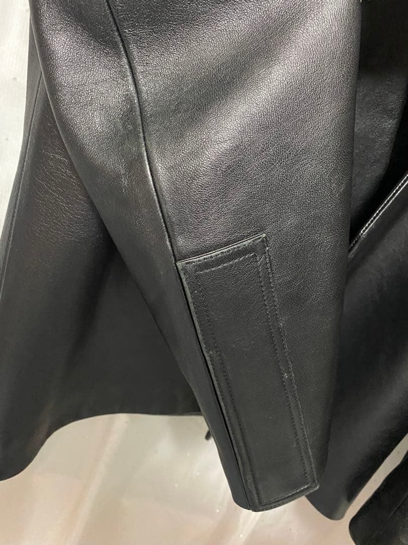 Maison Margiela 17aw レザーノーカラージャケット