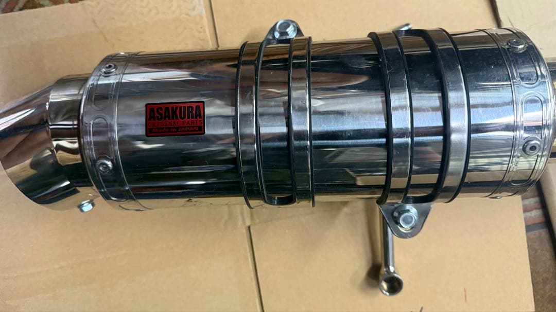 2週間使用　スカイウェイブ　マフラー　45 アサクラ