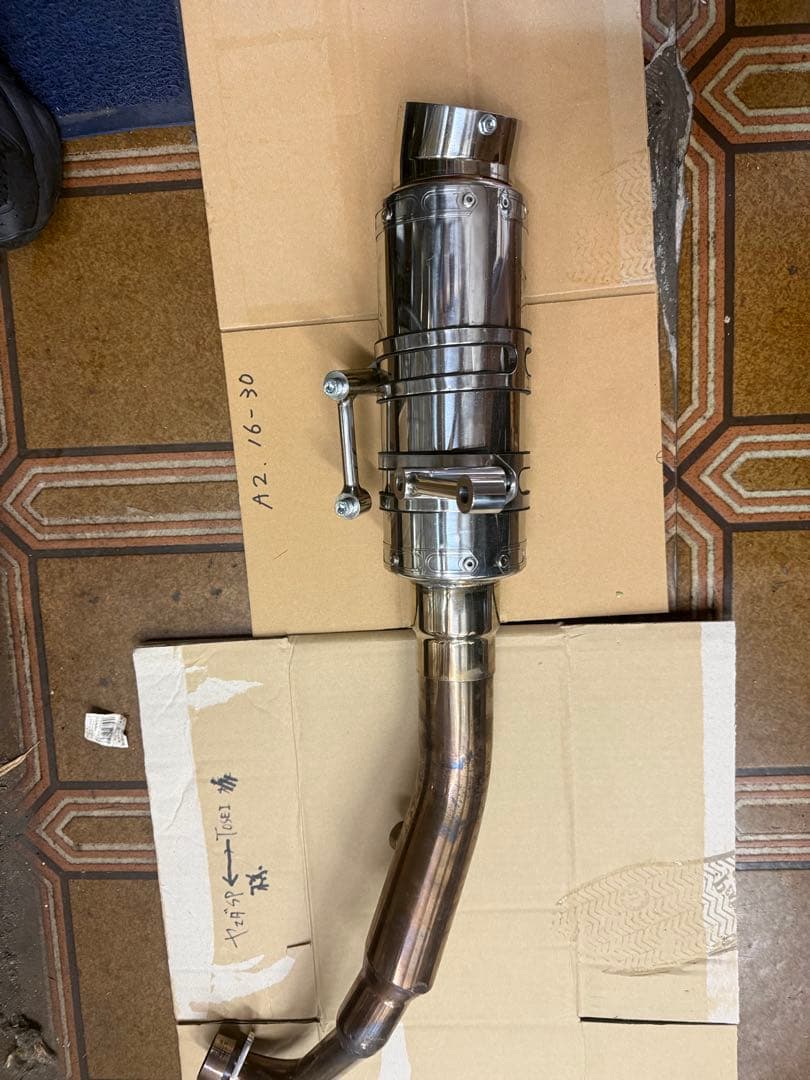 2週間使用　スカイウェイブ　マフラー　45 アサクラ