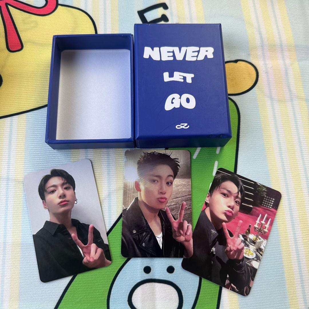 BTS ジョングク NEVER LET GO 特典 トレカ 3枚