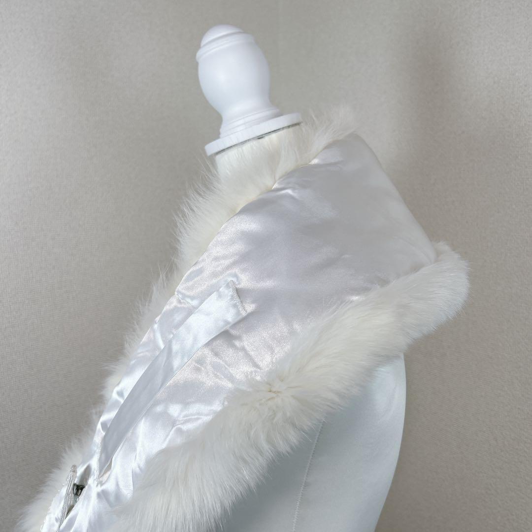 ✨最高級・希少✨　サガフォックス　シャドーフォックス　毛皮　ストール　マフラー