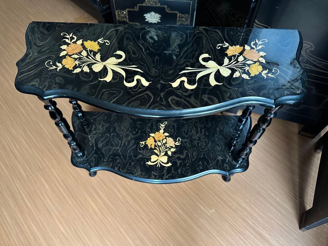 イタリア製コンソールテーブル サイドテーブル