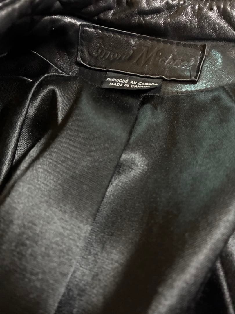 レザー　トレンチコート　本革