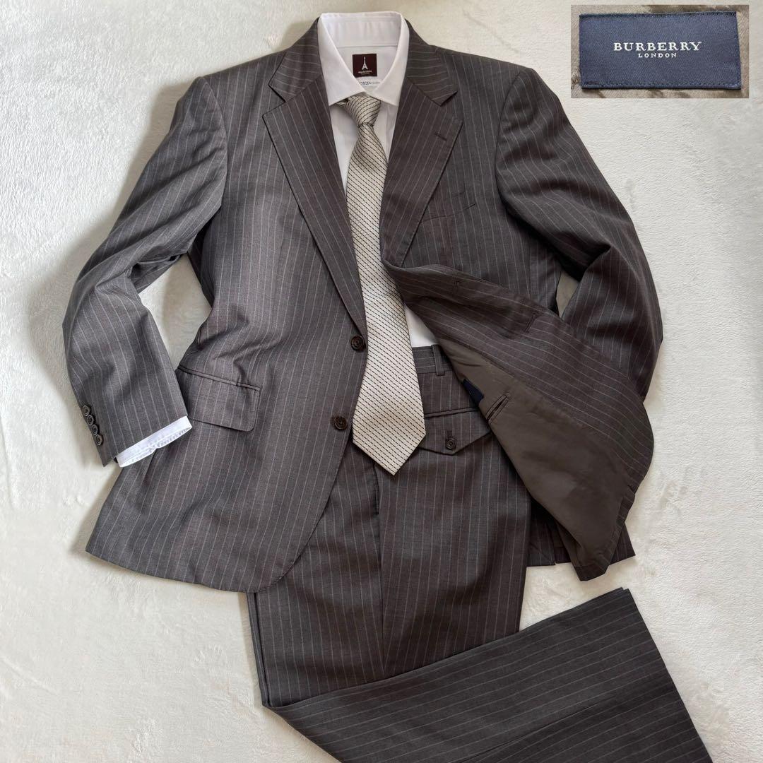美品 BURBERRY LONDON セットアップ スーツイタリア製