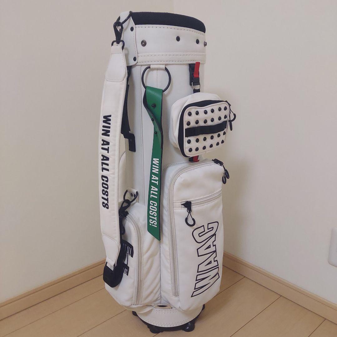 WAAC ワック キャディバック ホワイト ★希少レアモデル★