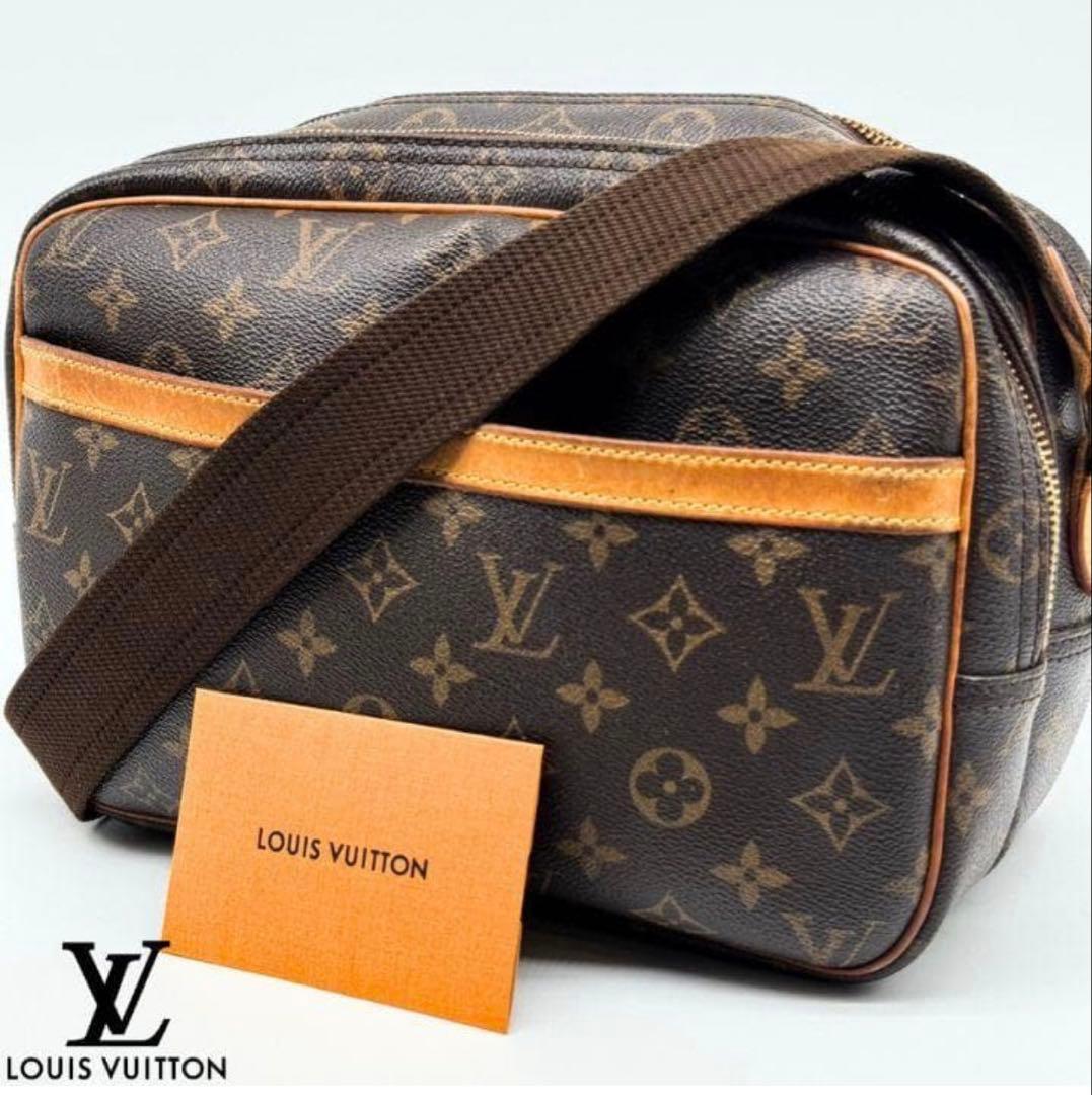 ルイヴィトン モノグラム　リポーターPM ショルダーバッグ