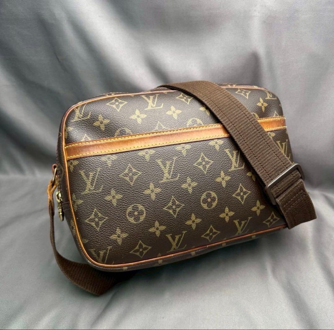 ルイヴィトン モノグラム　リポーターPM ショルダーバッグ