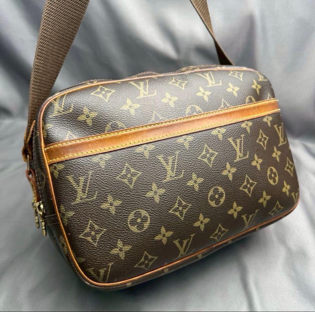 ルイヴィトン モノグラム　リポーターPM ショルダーバッグ