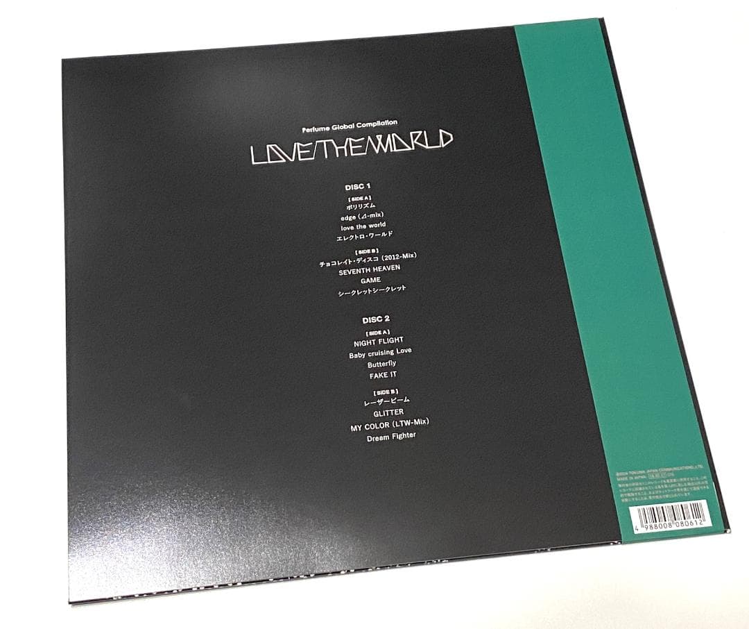 Perfume \"LOVE THE WORLD\"＜完全受注生産盤＞アナログ盤