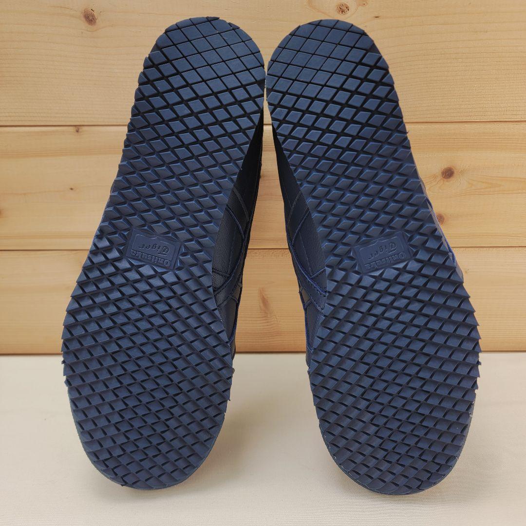 オニツカタイガー メキシコ66 SD ネイビー/シルバー 23cm