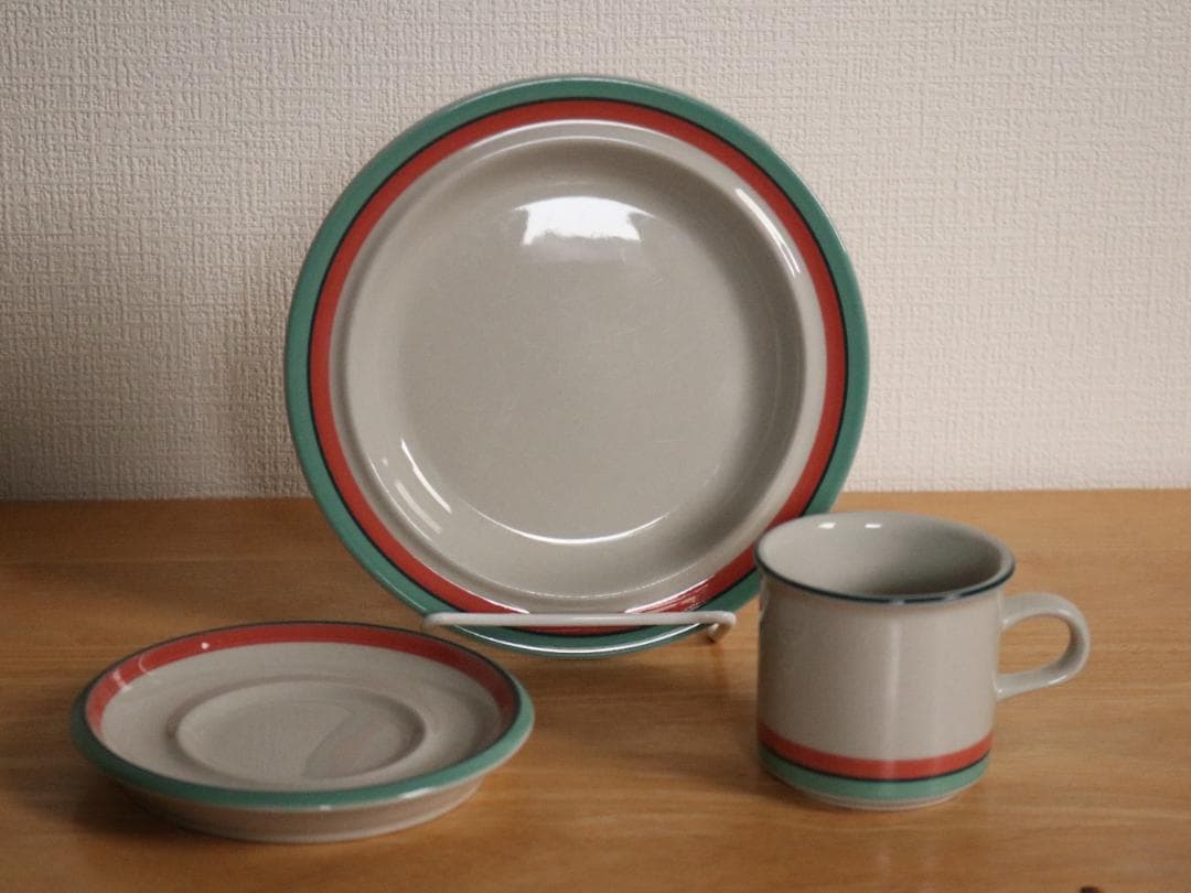 ARABIA ミルヤ Milja　トリオ1客セット 北欧ヴィンテージ ミリヤ