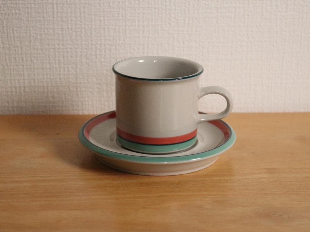 ARABIA ミルヤ Milja　トリオ1客セット 北欧ヴィンテージ ミリヤ