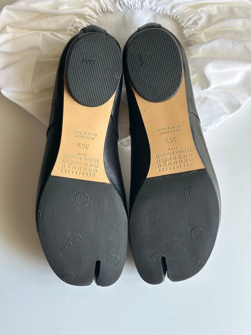Maison Margiela Tabi バレエシューズ　BLACK