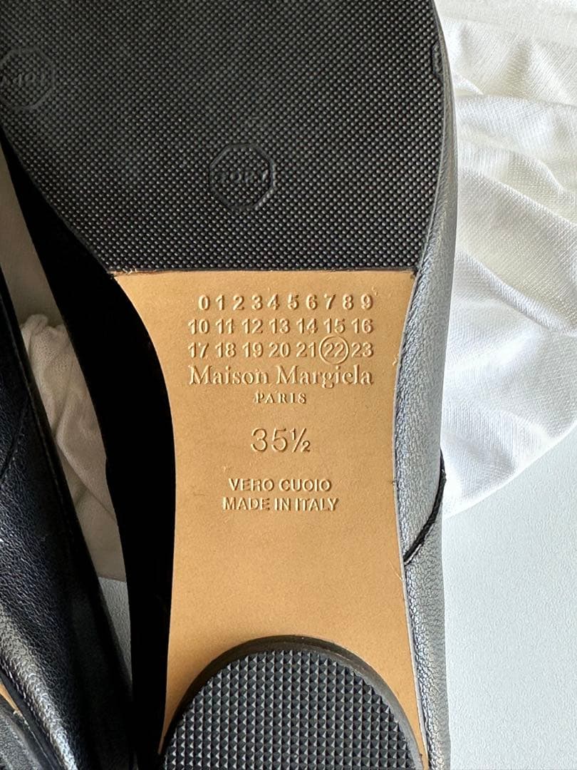 Maison Margiela Tabi バレエシューズ　BLACK