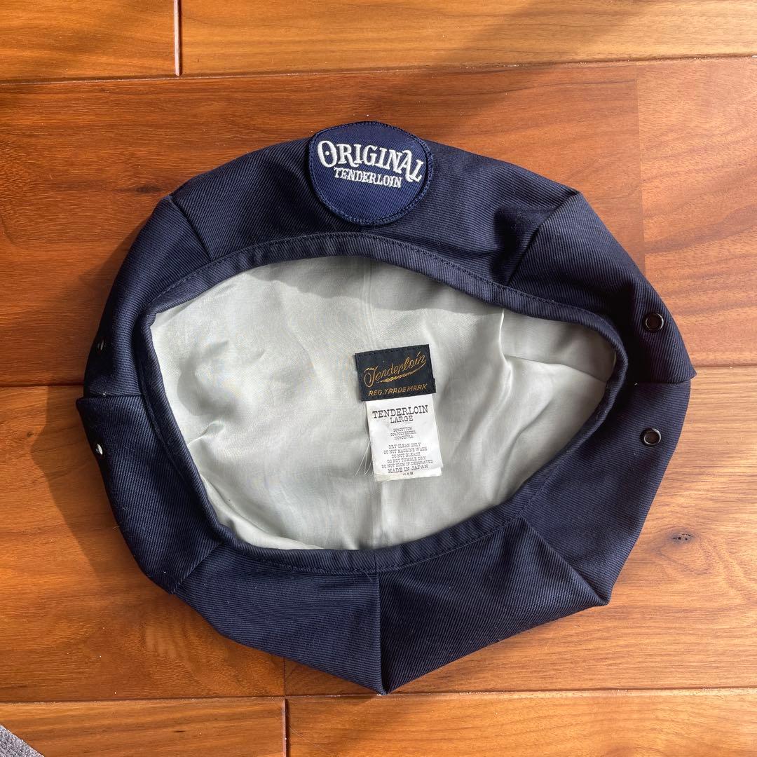 Tenderloin ネイビー キャスケット Lサイズ