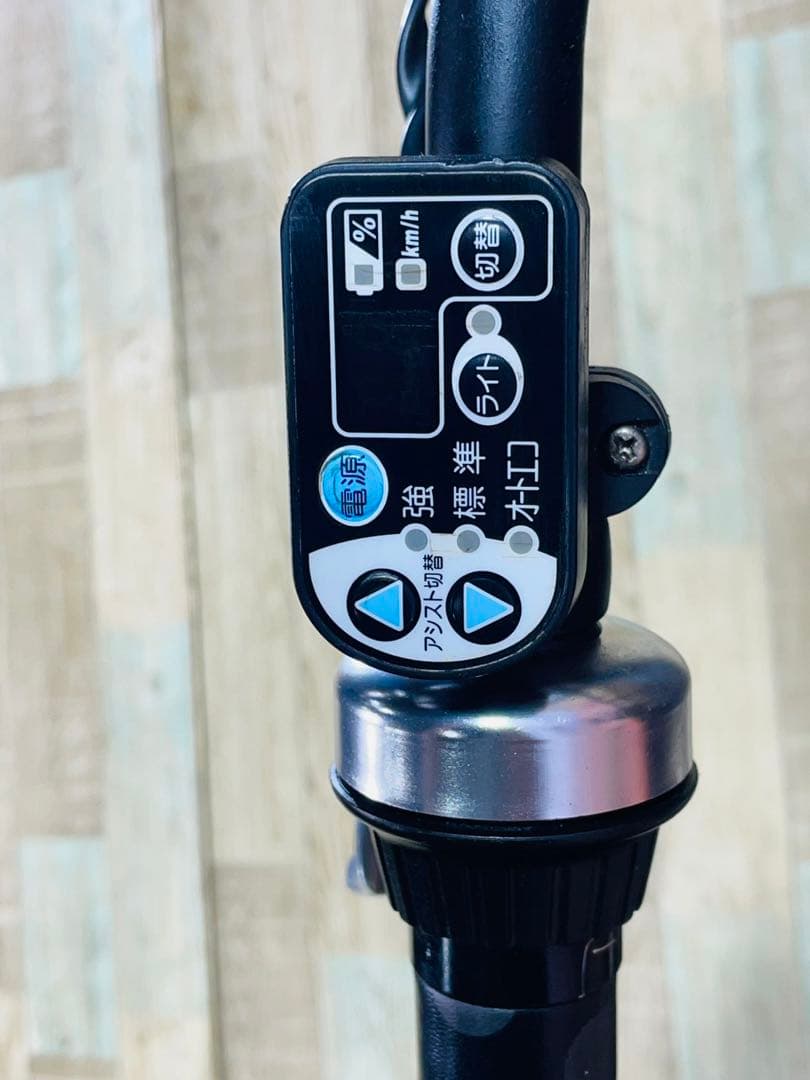 K2692 電動自転車ブリヂストン アンジェリーノ 子供乗せ 20インチ送料無料