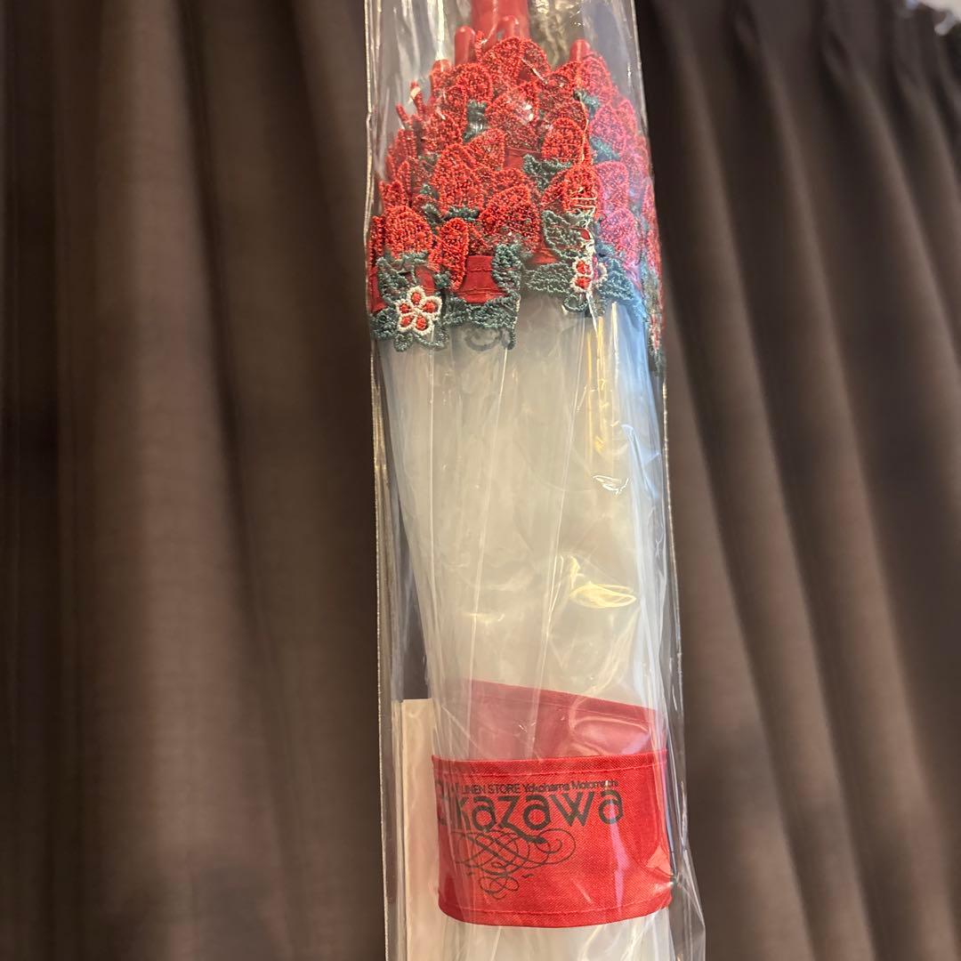 【完売品】近沢レース　ハッピーレースアンブレラ 春摘みいちご