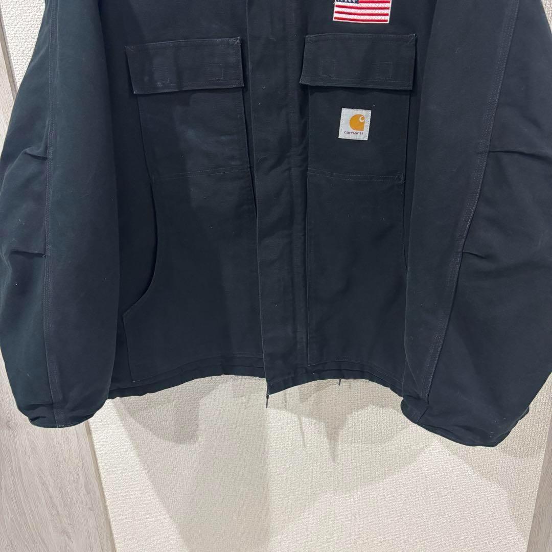 【大きいサイズ】カーハート トラディショナルジャケット 黒