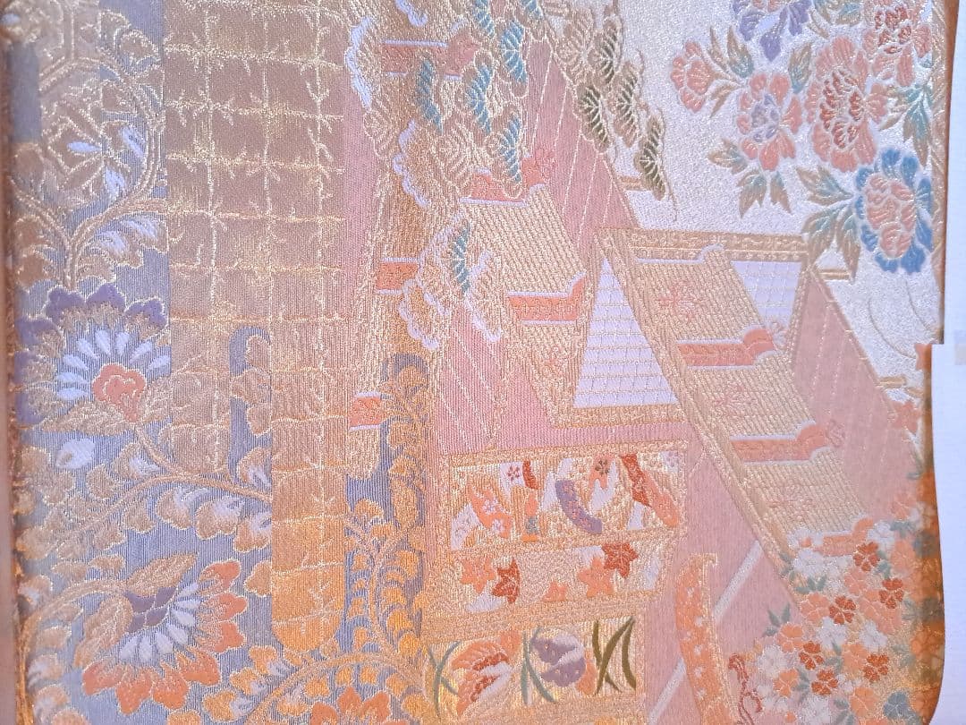 【セール】服部織物　袋帯　こはく錦　 新品未使用