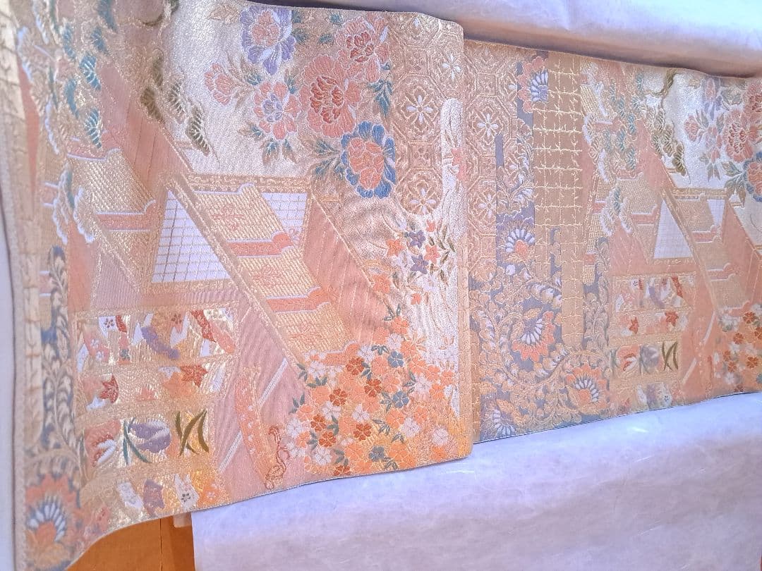 【セール】服部織物　袋帯　こはく錦　 新品未使用