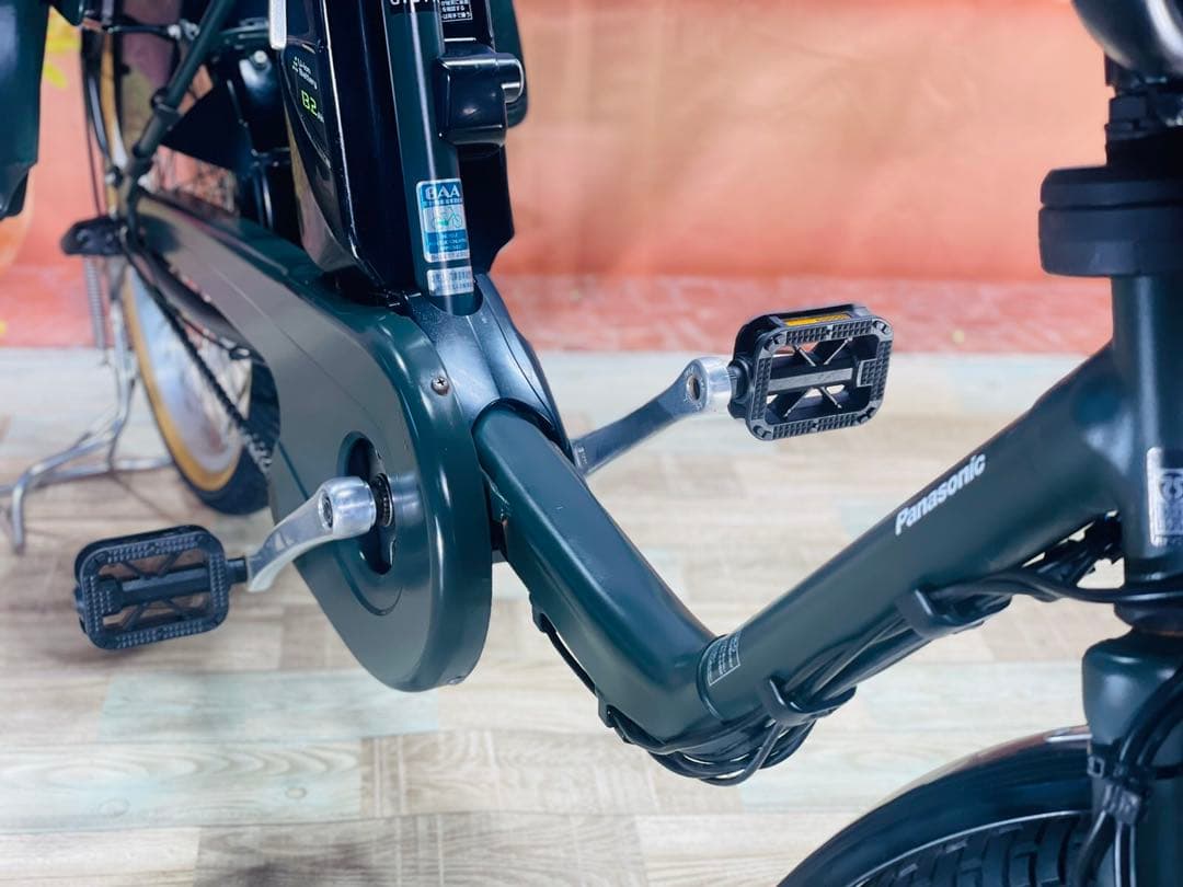 パナソニックギュット⭐️13AH！子供乗せ電動アシスト自転車Y3077