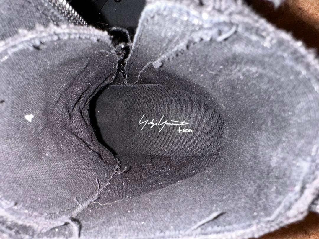 Yohji Yamamoto Noirハイカットスニーカー