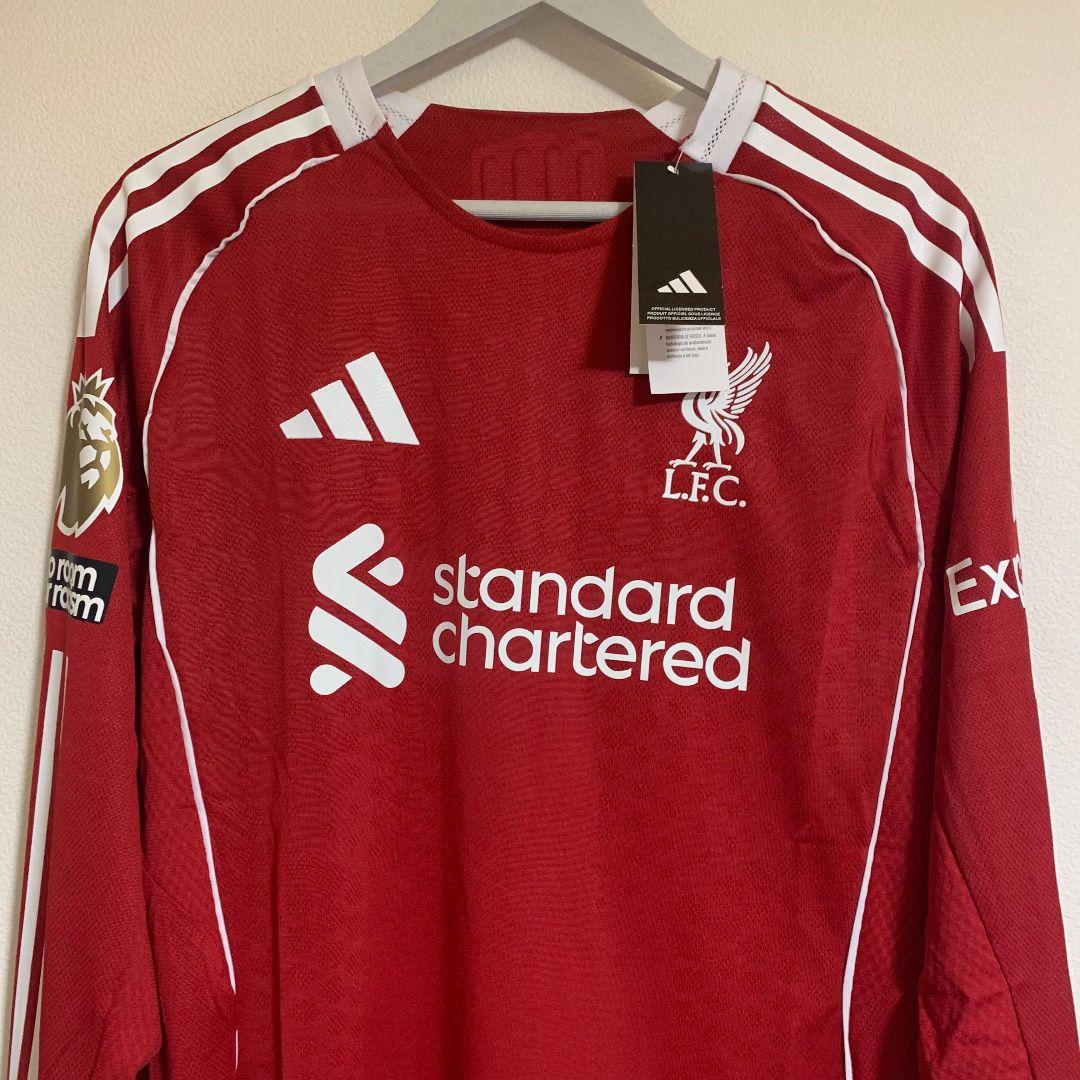 リヴァプールユニフォームホーム25/26ヴィルツ長袖