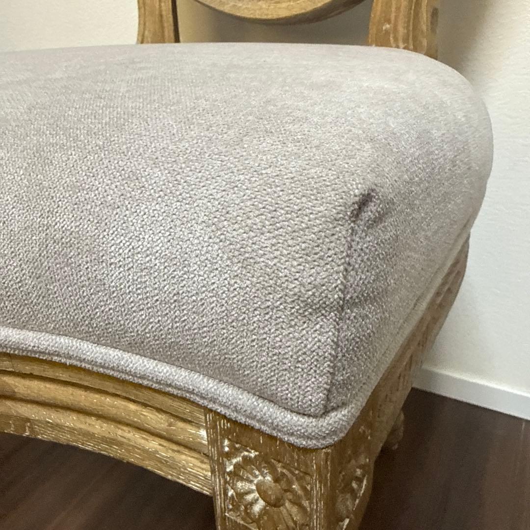 【美品】SarahGrace サラグレース　ダイニングチェアオーバルバック