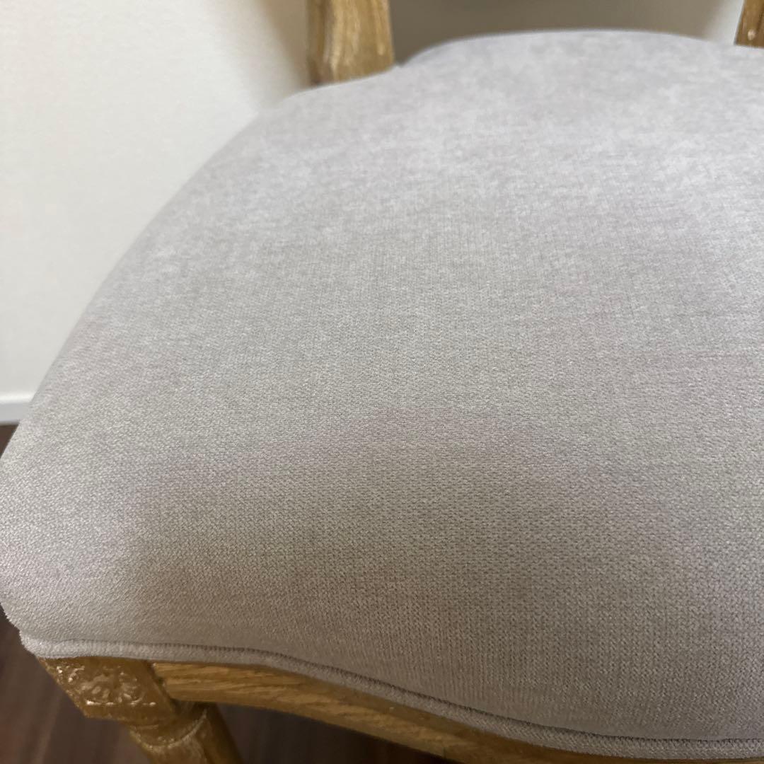 【美品】SarahGrace サラグレース　ダイニングチェアオーバルバック