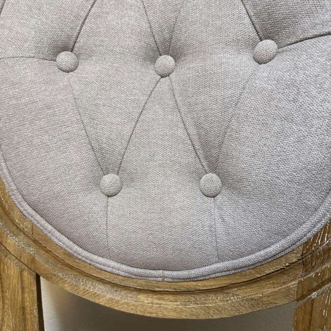 【美品】SarahGrace サラグレース　ダイニングチェアオーバルバック