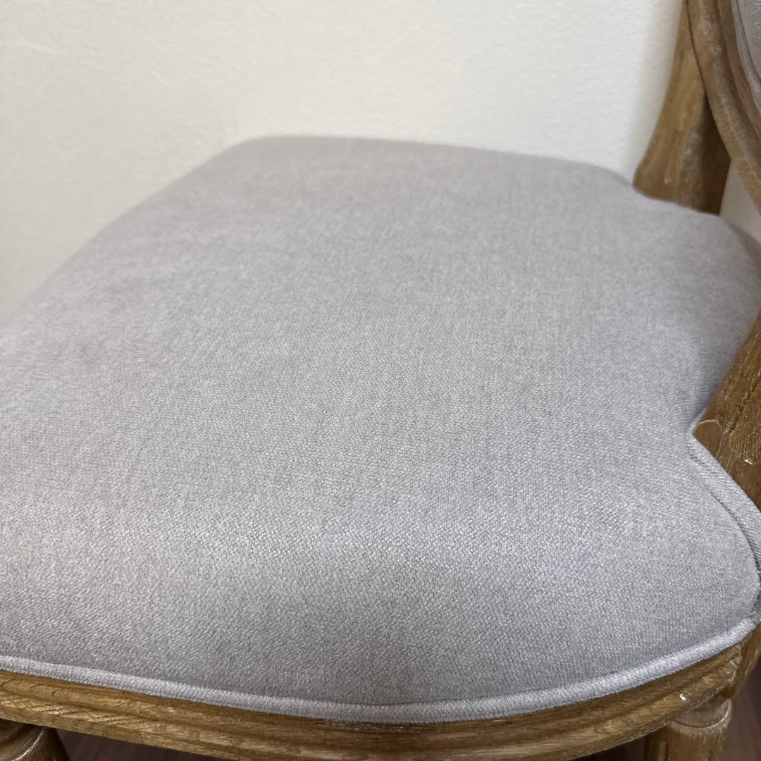 【美品】SarahGrace サラグレース　ダイニングチェアオーバルバック