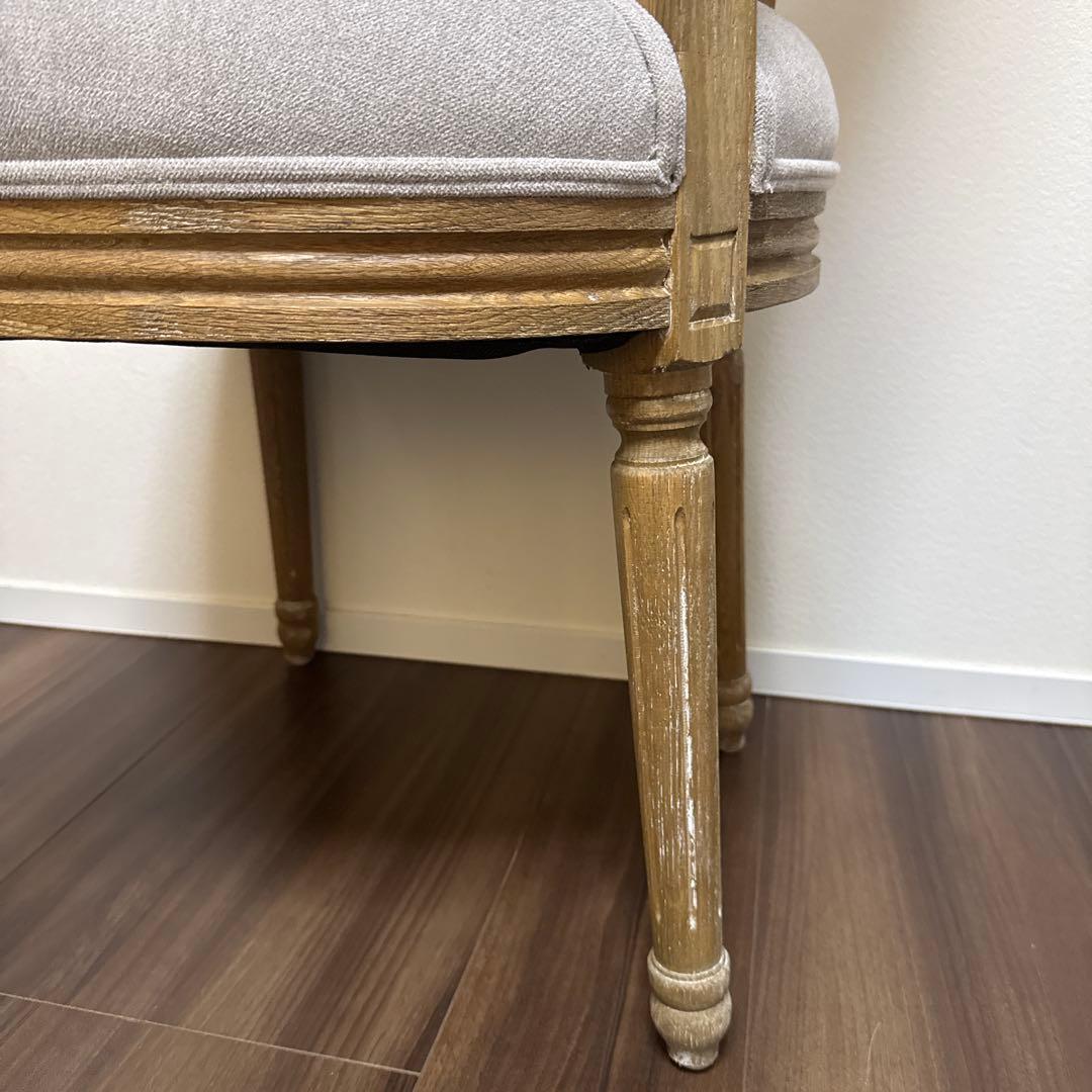 【美品】SarahGrace サラグレース　ダイニングチェアオーバルバック