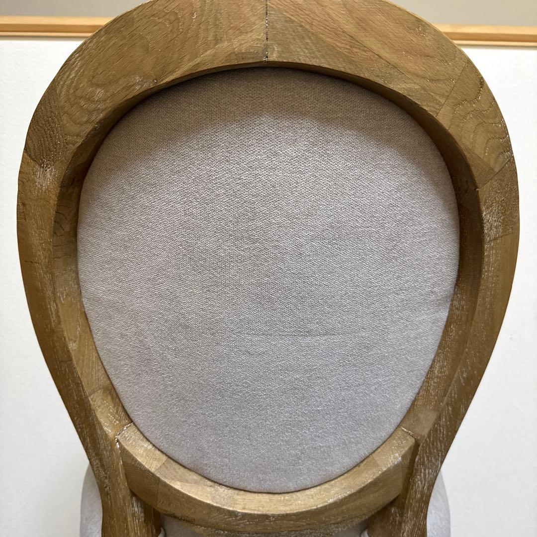 【美品】SarahGrace サラグレース　ダイニングチェアオーバルバック