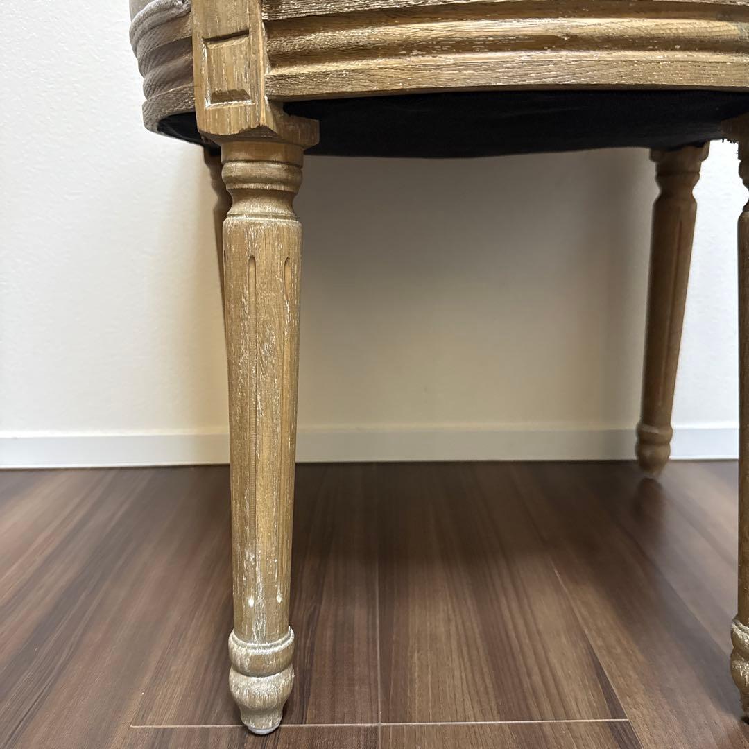 【美品】SarahGrace サラグレース　ダイニングチェアオーバルバック