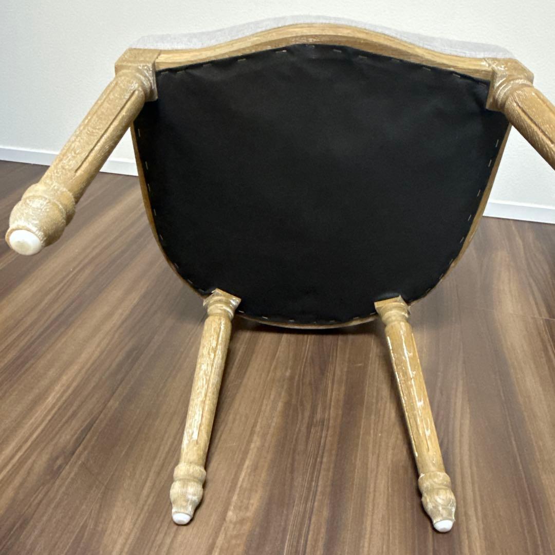 【美品】SarahGrace サラグレース　ダイニングチェアオーバルバック