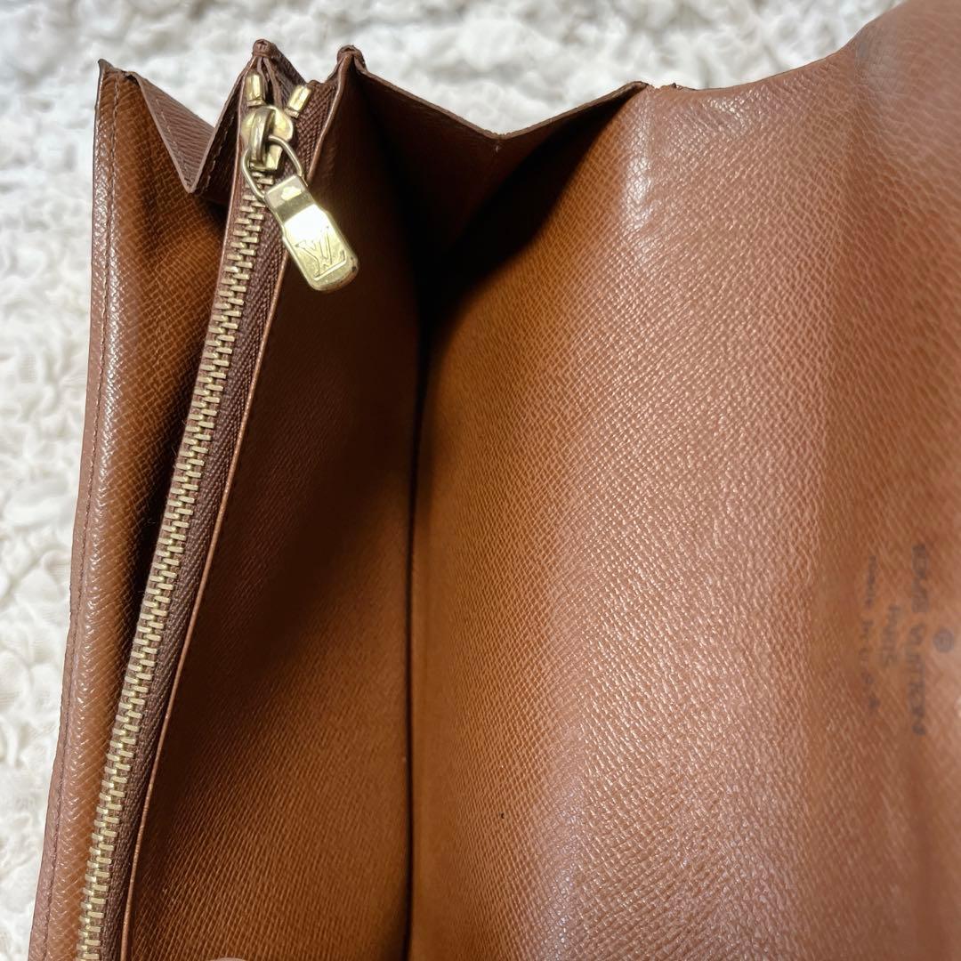 美品✨ルイヴィトン モノグラム ポルト　フォイユ サラ 2枚 長財布 A784