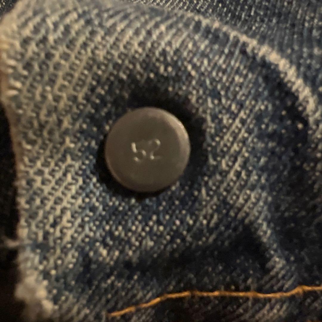 70s usa製 vintage 70505 デニムジャケットBIGSIZE