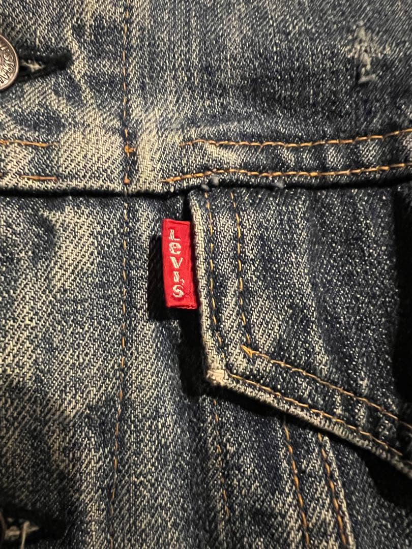 70s usa製 vintage 70505 デニムジャケットBIGSIZE