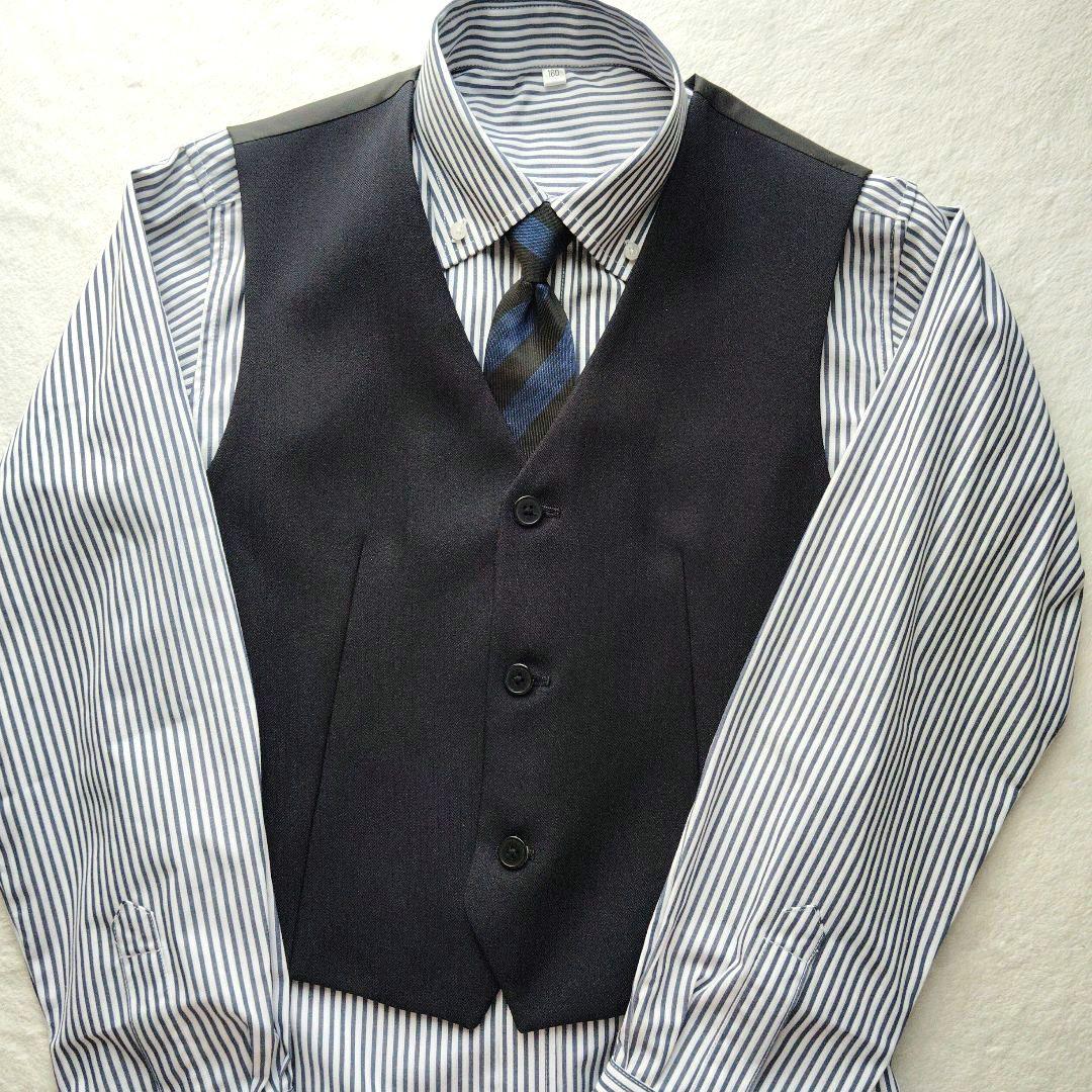 【ワンダーファクトリー】6点セットフォーマルスーツ スリーピース 卒業式 入学