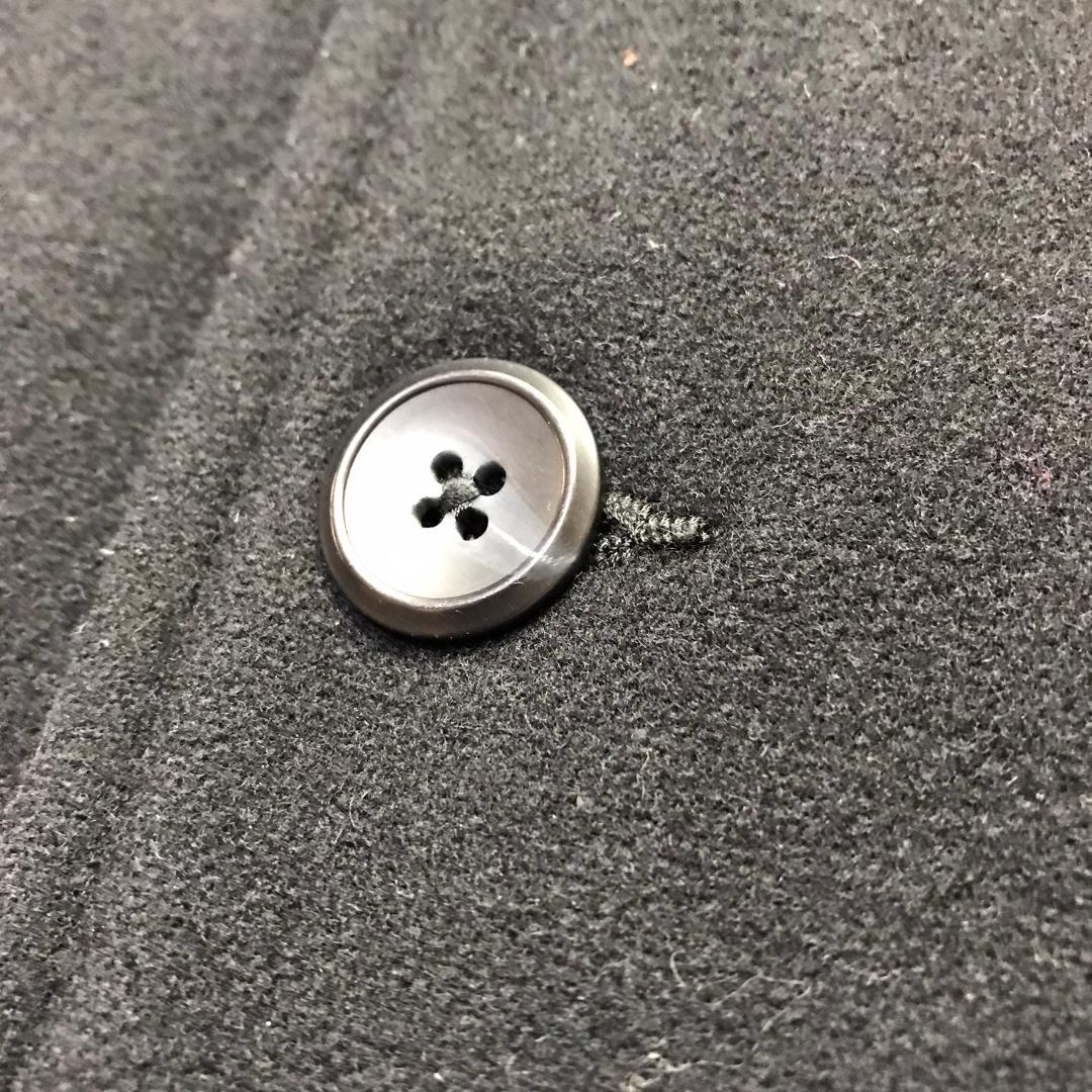 OLD GAP 00s ウールコート ナイロン混 中綿入りキルティング裏地 M