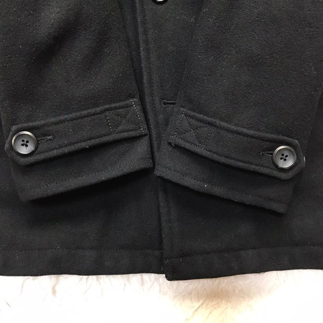 OLD GAP 00s ウールコート ナイロン混 中綿入りキルティング裏地 M