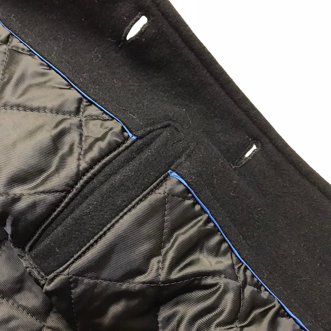 OLD GAP 00s ウールコート ナイロン混 中綿入りキルティング裏地 M