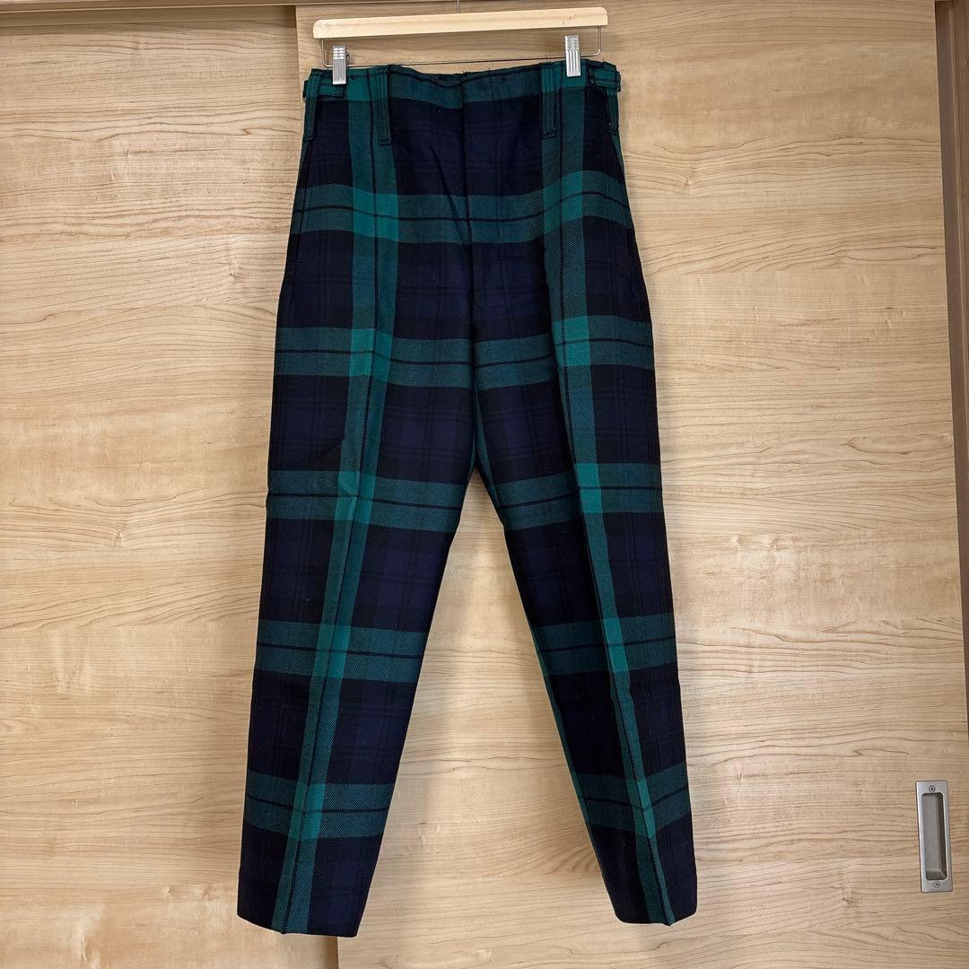 つ*ぶ様 スコットランド軍　セレモニーパンツ　ブラックウォッチ 実物